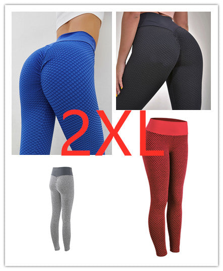 Plaid Leggings Fitness Yoga Pants Women's Seamless High Waist Breathable...
