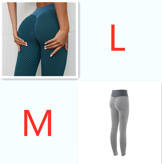 Plaid Leggings Fitness Yoga Pants Women's Seamless High Waist Breathable...
