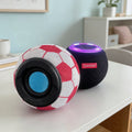 Football-shaped Bluetooth Speaker Portable Outdoor Waterproof Audio Device