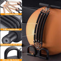Pedal Resistance Band With 4 Tubes, Adjustable 25-100lb Full Body Workout For