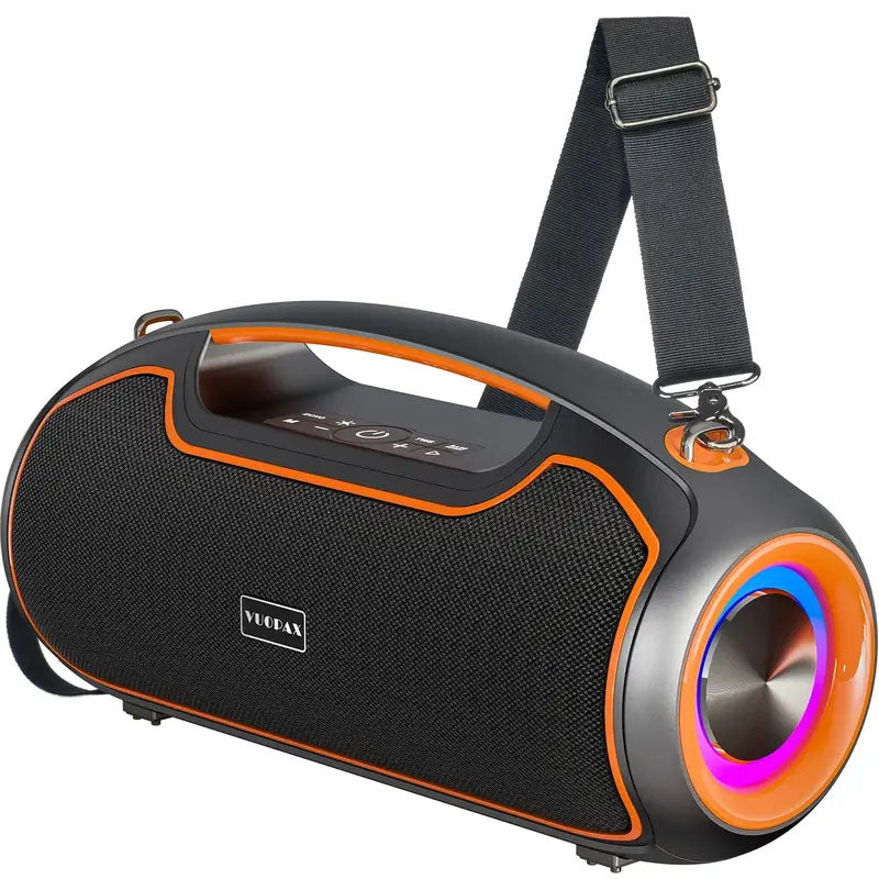 Portable BT5 4 Bluetooth PA Speaker 200W Peak Deep Bass Dual Subwoofers And Tweeter DSP IP65 Waterproof Dustproof TWS Stereo Pairing Fast Charging TF USB AUX 24H Playtime