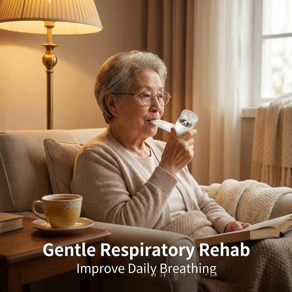 Adjustable-resistance Pulmonary Capacity Exerciser