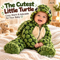 Little Turtle Plush Shell Baby Onesie